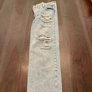 Levis Ribcage Straight Ankle